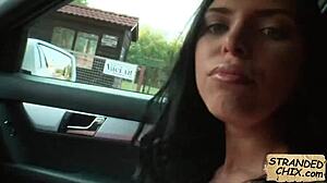 Damn, Hot Teen Kira Queen Bangs for a Ride!