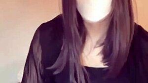 cute japanese ladyboy masturbates in hotel