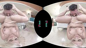 feeling the passion as big tit blonde layla price rides hard in virtual reality