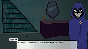 In 18Titans part 4, Raven indulges in intense masturbation