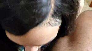 i can't resist the bikini dancer's deepthroat blowjob