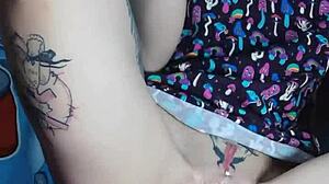 Nastya Fox Fucks Dildo Hard!