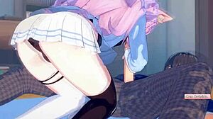 watch nyanners in this 3d hentai cartoon sex