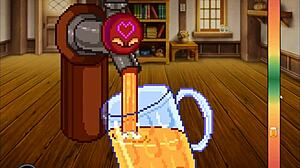 Best Friend Becomes Dancing Whore in Harem Game!