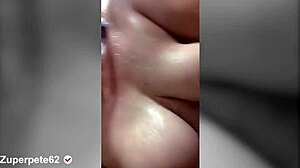 Come see my big tits in the shower! 😘