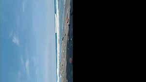 Mexican Babe Bent Over for Hard Public Beach Fuck