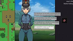 Imperial Gatekeeper MILF Guards Border With Big Tits After War