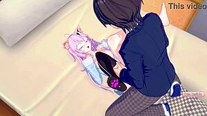 watch nyanners in this 3d hentai cartoon sex