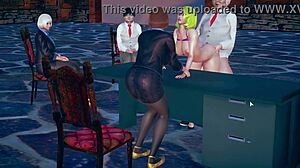 Secretary Disciplined By Boss In Front Of Management