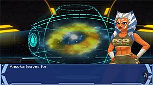 star wars cosplay gang heats up in orange trainer 23