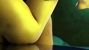 Sexy redhead rides big cock passionately