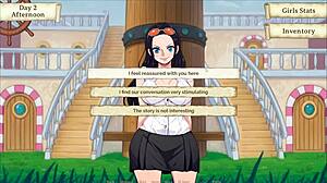 Nami Strips In Lusty Buccaneers Parody Hentai Game Episode Two