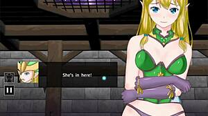Elf's Lewd Training Finale in 3D Hentai Game