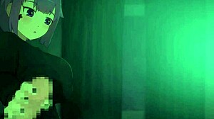 vel story offers a thrilling hand job in animated style.