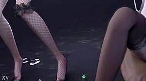 Miku Performs Double Moves with Squirting and Riding, Achieving Cum and Orgasm in Solo Masturbation Session