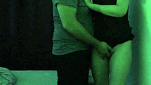 horny babe performs oral and gets doggystyle fucked at party - roxxyerotix