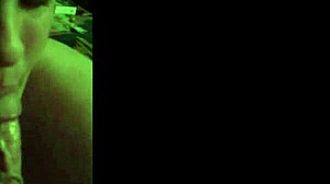 young luna amateur gives a blowjob with her pierced nipples