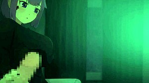 vel story offers a thrilling hand job in animated style.