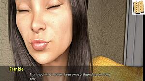 Blonde Cheerleaders Welcome John with Ass and Tits in College