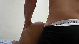 Latina Wife Gets Creampie from Regular Lover!