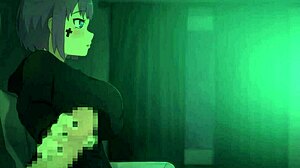 vel story offers a thrilling hand job in animated style.