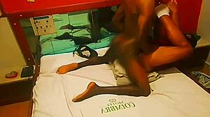 my african friend checking out my little fuck house?