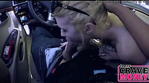 Blonde Teen Needs Cash Fast, Turns To Sexy POV Fucking For Quick Money.