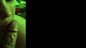 young luna amateur gives a blowjob with her pierced nipples