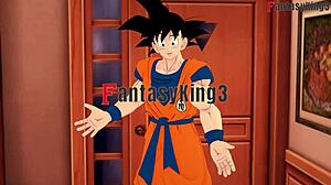 Samtale-Emoji Dragon Ball Z EX 3 del 2 viser Chichi fanget i køkkenet - se fuld 1 time på Sheer eller PTRN Fantasyking3! 🔥🍳