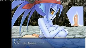 imp with big tits in casual display