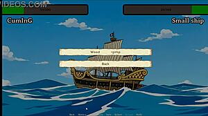 Nami Strips In Lusty Buccaneers Parody Hentai Game Episode Two