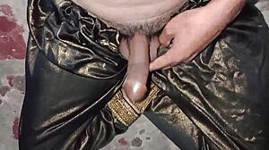 Conversational-Emoji pakistani bisexual guy jerking with silk fabric is wild, huh? 🔥