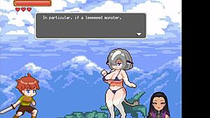 In this hentai, a super succubus monster fucks me intensely, and I can't handle it all - part 1