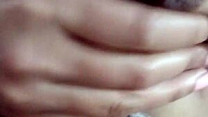 latina babe gets her natural tits roughly handled for you