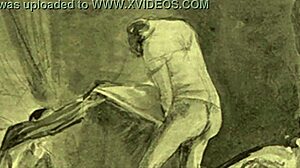 Vintage erotische Illustration weckt dampfende Erinnerungen! 😍