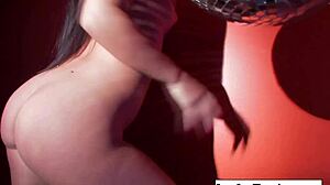 sexy butt bubble cutie lola foxx dances and then stuffs her pussy with toys