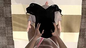 I’m obsessed with Kamado Nezuko in this 3D hentai animation!