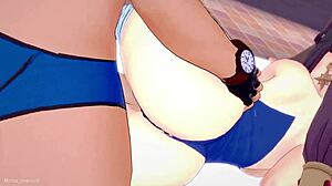 Mona wants to warm my cock with her bikini in 3d