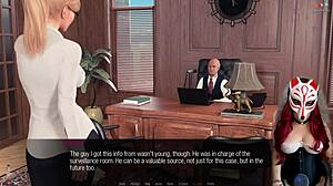 i cant beleive jessica oneils big tits in stockings and lingerie, its so sexy in this hard news ep 18