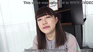 나기사 카타기리, 첫 화면 섹스 위해 벗다! 달콤한 일본 보지 크림파이 피니시