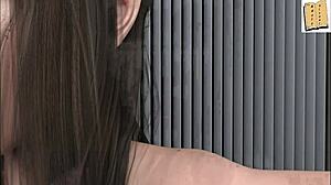 Hot Brunette with Big Tits Gives DEEPTHROAT in WVM 26 Game.