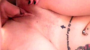 Inked Redhead Pantera Roja Gets Rough Sex!