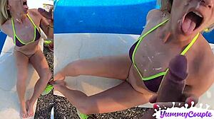 Lilly amatööri milf cum-facial kokoelma 16