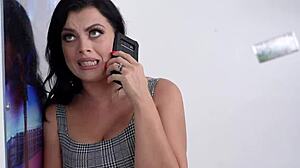 Nadia White trades big ass and juicy pussy for Johnny's hard ride