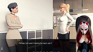 i cant beleive jessica oneils big tits in stockings and lingerie, its so sexy in this hard news ep 18