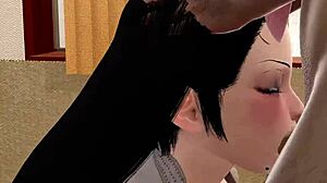 I’m obsessed with Kamado Nezuko in this 3D hentai animation!