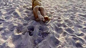 why pose naked on public beach?