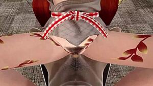 I’m obsessed with Kamado Nezuko in this 3D hentai animation!