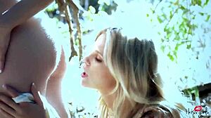 Blake Eden leads milf lingerie orgy with intense fingering and fucking