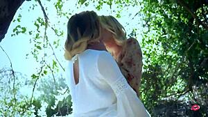 Blake Eden leads milf lingerie orgy with intense fingering and fucking